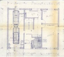 Voici le plan du RDC de notre maison.