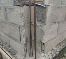 Reprise des poteaux verticaux 2