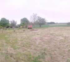 Terrain vue panoramique