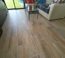 Fin des travaux des sols.
Résultat final carrelage & parquet.