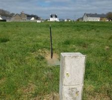 Compteur d'eau et col de cygne installée.
ça fait du bien de voir que cela avance