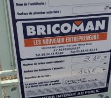 2 ème semaine d affichage pour un permis de construire