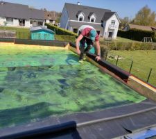 Collage membrane epdm
