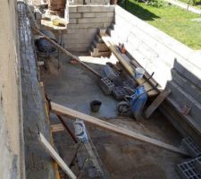 10- Mur extension construit sur fondations mur limite séparative