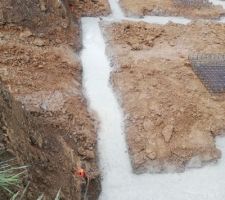 Fondation Gros b&eacute;ton 10m3