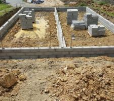 élévation vide sanitaire