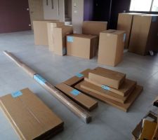 Arriv&eacute;e de la cuisine.