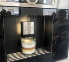 Notre cuisine : test latté ;)