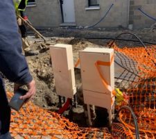 Terrassier Enedis. Raccordement public