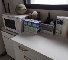 Arrière cuisine avant