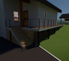 Rendu 3d entrée