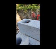 Angle vide sanitaire