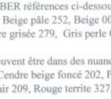 Modification du choix du crépis