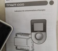 Réception : L'indicateur de consommation énergétique ne fonctionne pas.