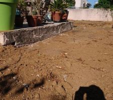 C&ocirc;t&eacute; terrasse sud