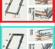Pose velux