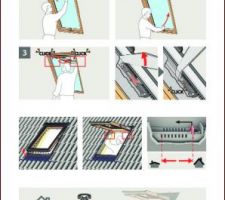 Pose velux