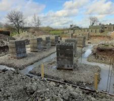 Fondations coul&eacute;es