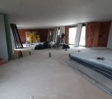 Début des cloisons