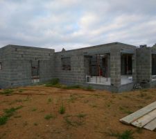 Fin elevation RDC et garage