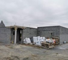Fin elevation RDC et garage
