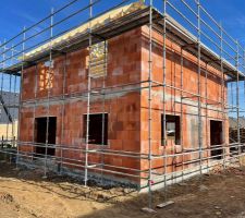 Pose de la charpente