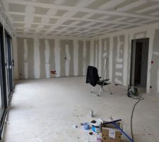 &Eacute;tat du s&eacute;jour &agrave; la fin du placo