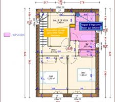 Réservation de l'étage