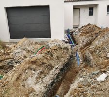 Le chantier pour les VRD