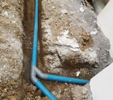 Le chantier pour les VRD