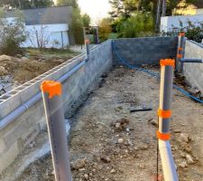 Préparation des réseaux sanitaires