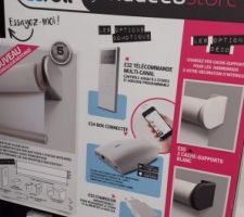 Store occultant électrique (à batterie) pour verrière chambre parentale