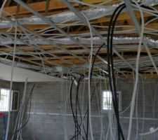 Cloisons, pieuvre hydraulique et électrique