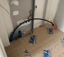 Raccordement eau intérieur
