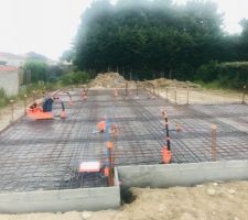 Début des travaux , J+8