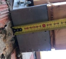 Le doublage fait 11cm. Le reste ça dépasse.