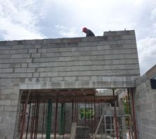 Coulage plancher état et élévation des murs