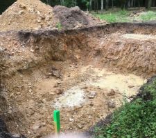 Ouverture du mur et préparation du chantier