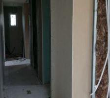 Montage des cloisons