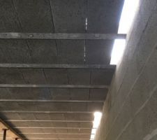 Poutrelles et hourdis