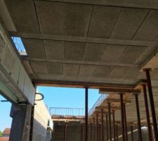 Poutrelles et hourdis