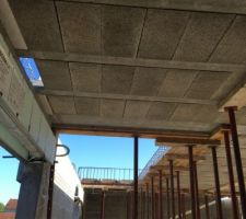 Poutrelles et hourdis