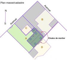 Plan-Masse/cadastre