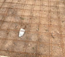 En attente coulage béton