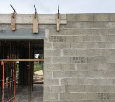 En attente coulage béton