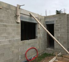 En attente coulage béton