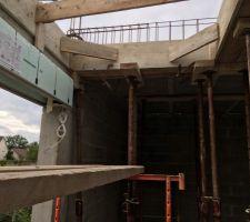 En attente coulage béton