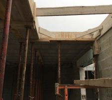 En attente coulage béton