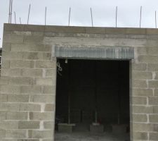 En attente coulage béton