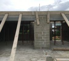 En attente coulage béton